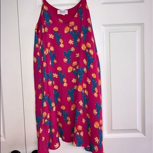 Peach love brand size medium Sun dress. Worn once. No tags. Has pockets